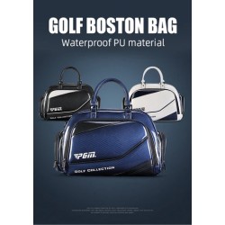 PGM Waterproof Golf Boston Bag With Shoe Compartment