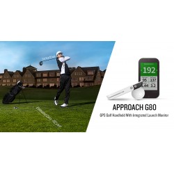 Garmin Approach G80 GPS enabled hand held launch Monitor