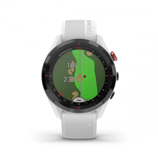 Garmin Approach S 62 Golf GPS Watch-WHITE
