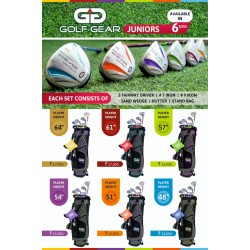 Golf Gear Junior Golf set UL 48  ( Height 3ft.9" to 4 ft 5 " )