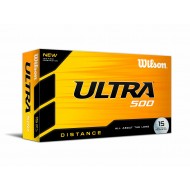WILSON ULTRA 500 GOLF BALLS- 1 dz WHITE
