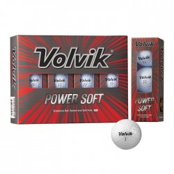 Volvik Powersoft Golf Balls-White